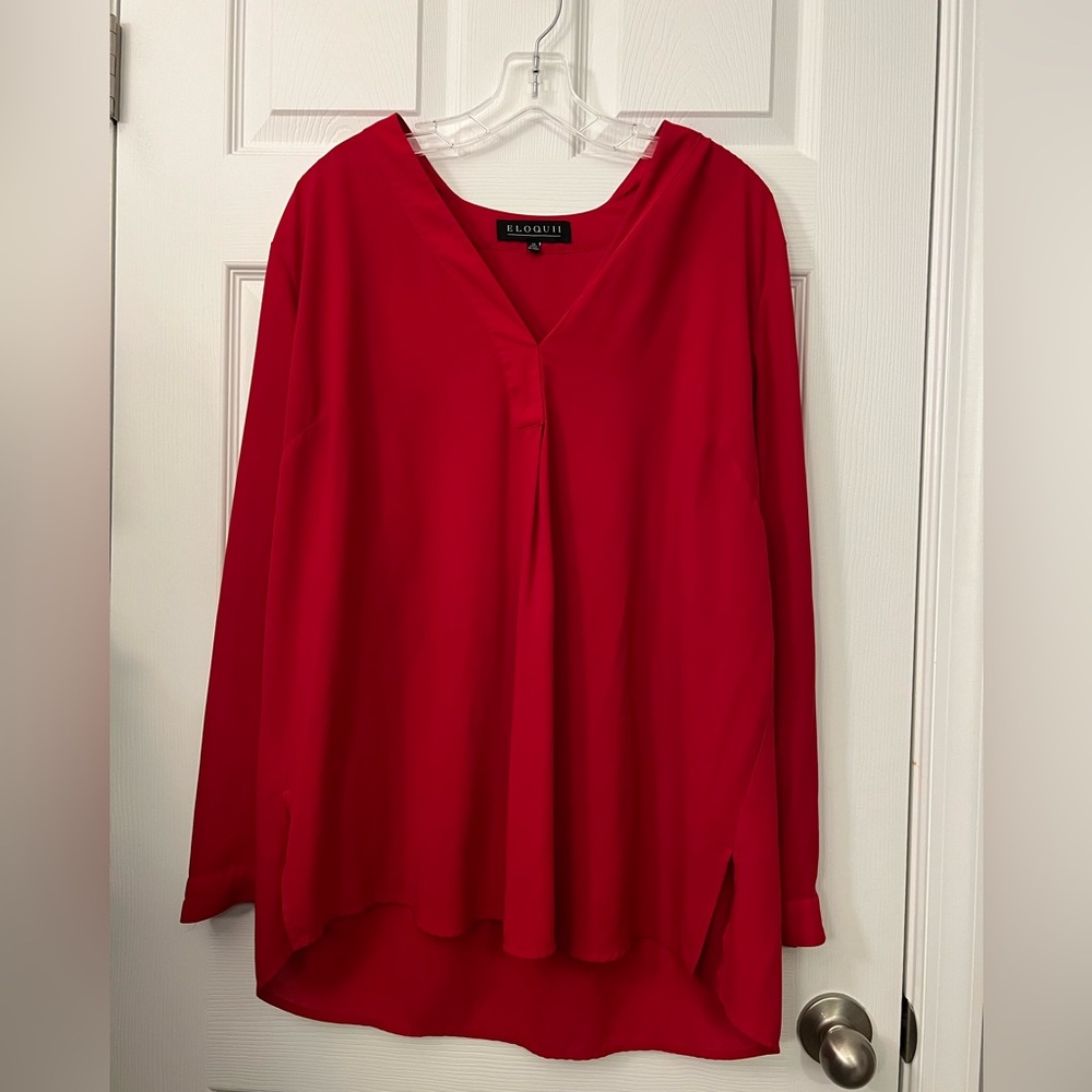 Eloquii | Red Blouse (Size 20)